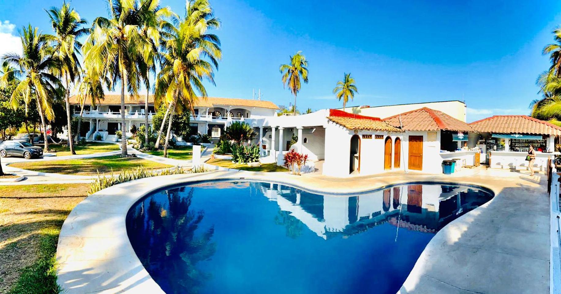 Hotel Tres Santos Troncones Bagian luar foto
