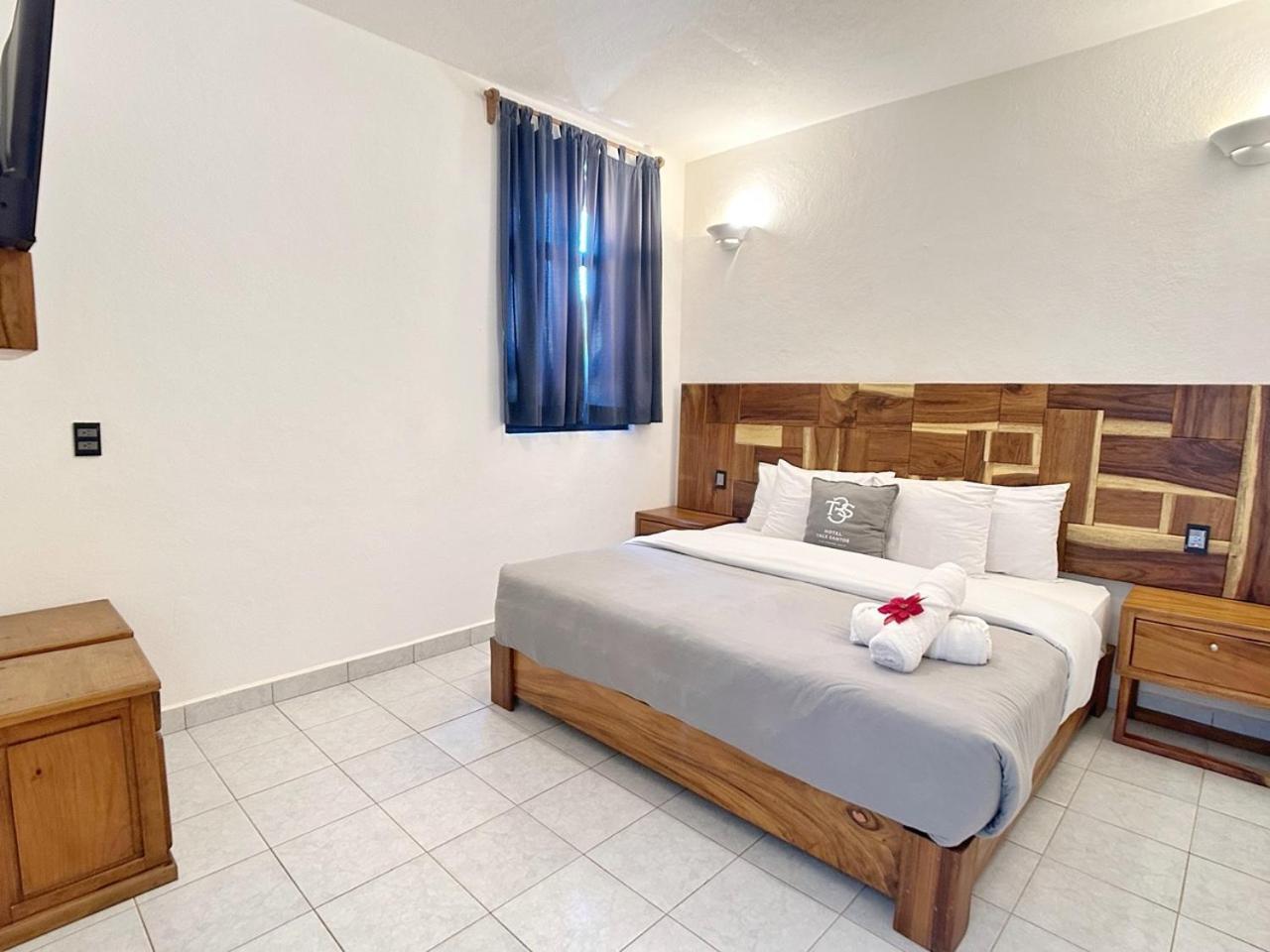 Hotel Tres Santos Troncones Bagian luar foto