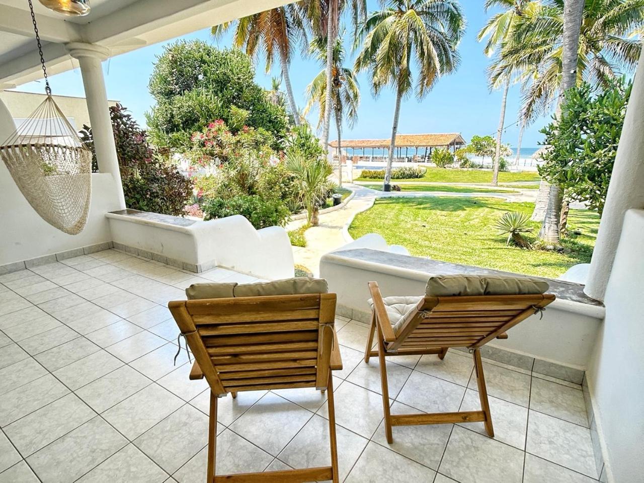 Hotel Tres Santos Troncones Bagian luar foto